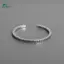 Springevenstar Màu Bạc Tối Giản Chấm Hoa Văn Vòng Tay Dành Cho Nữ Thời Trang Mỹ Trang Sức Cặp Đôi Hiện Nay Springevenstar