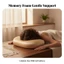 Gối mặt Dây kéo Đóng cửa Memory Foam Prone Gối Hỗ trợ cơ thể Hoàn thiện bóng cho khách hàng Salon