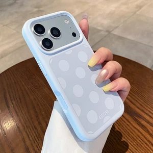 Ốp Điện Thoại Silicon Lỏng Chấm Bi Chất Lượng Cao Cho iPhone 17 Pro Max 17 Pro 17 Vỏ Bảo Vệ Chống Sốc