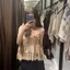 Milyfashion Pure Desire Ren Sling Ôm Hơn Nhìn Bên Ngoài Mặc Mùa Hè Phong Cách Mới Y2K XPFJ