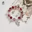 Dây Đàn Hồi Vòng Tay Hạt Bướm Nhiều Màu Sắc Dễ Thương Handmade Món Quà Trang Sức Dành Cho Nữ Thiếu Niên Bé Gái Phụ Kiện Thời Trang Mới