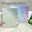 Kẹp lưu trữ giấy thử nghiệm tuyệt vời, Thư mục tệp PP A4 màu Gradient, Túi tài liệu mở lớn hình chữ L chống nước đơn giản Văn phòng trường học