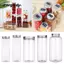 MARGREDY Tổ Chức Thức Ăn Bảo Quản Thực Phẩm Khô Nhà Bếp Thực Phẩm Kín Lon Bột Bền Và Đường Hộp Đựng Thực Phẩm Có Nhãn