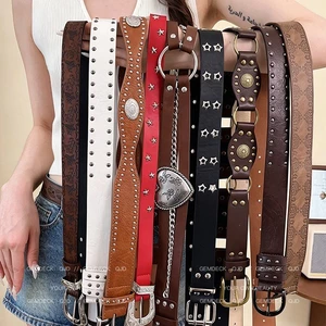Dây đai vành rộng phong cách Bohemian Retro dành cho nữ 2026 Dây thắt lưng cao cấp phong cách mới