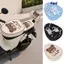 Vỏ bọc ghế xe đạp điện CQCJ, Vỏ bọc ghế xe đạp điện bằng da PU in hoạt hình, Vỏ đệm ghế chống thấm nước dày chống nắng Xe đạp điện