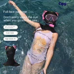 Nắp đầu CQCJ, Lặn mùa hè, Che mặt chống nắng lướt sóng chống tia cực tím