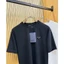 Chất Lượng Cao Phong Cách Mới 260-280 Sợi Đôi Vải Cotton Nguyên Chất Thời Trang Hợp Thời Trang Áo Thun Tay Ngắn Không Biên Giới Phần Cứng Tam Giác Logo
