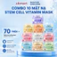 COMBO 10 Miếng Mặt Nạ BANOBAGI Stem Cell Vitamin Mask Dưỡng Da Chuyên Sâu Dành Cho Mọi Loại Da 30ml