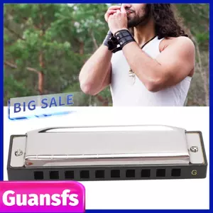 Guansfs Asixxsix Kèn Harmonica Diatonic Phím D 10 Lỗ 20 Âm Đàn Hạc Miệng Đàn Organ Di Động Và Nhạc Blues Có Ốp Lưng Dành Cho Trẻ Em người Mới Bắt Đầu Học Sinh Quà Tặng