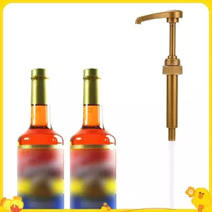 1 / 5 Chiếc Cà Phê 750ML Hộp Đựng Xi-rô Bơm Chất Lỏng Cho Xi-rô 10Ml Nước ép Chai Máy Bơm
