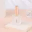 Chai sơn móng tay tròn mờ rỗng 15ml có bàn chải di động Hộp đựng móng tay nghệ thuật thủy tinh Chai dầu móng tay chống ánh sáng VN