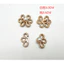 Khóa tấm kim loại Ming Made Hanfu Khóa sườn xám Khóa trẻ em Hanfu Khóa áo gió Trung Quốc Khóa 6.23 KCAK