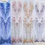 CPINCP Phoenix Tail Patch, Sequin Thêu DIY Sequin Thêu Vá, Trang Trí May Sequins Miếng Dán Váy