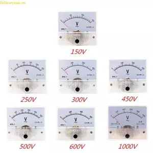 Fol Analog Current Panel Meter Volt Test để kiểm tra mạch Sạc Ampe