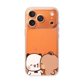 Ốp điện thoại cho iPhone 17 16 15 14 13 12 11 vỏ silicon trong suốt TPU mềm,Các cặp đôi vỏ chống sốc YIER BUBU