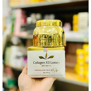 Kem Body Collagen X3 Luxury Đông Anh Chính Hãng - Dưỡng Da Trắng Sáng Mịn Màng