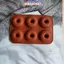 TMOY 6 Lỗ Silicon Bánh Donut Khuôn Bagel Chảo Non Sti Nướng Chịu Nhiệt Khuôn Làm Bánh Donut Chảo Dụng Cụ Nướng Bánh TMOY
