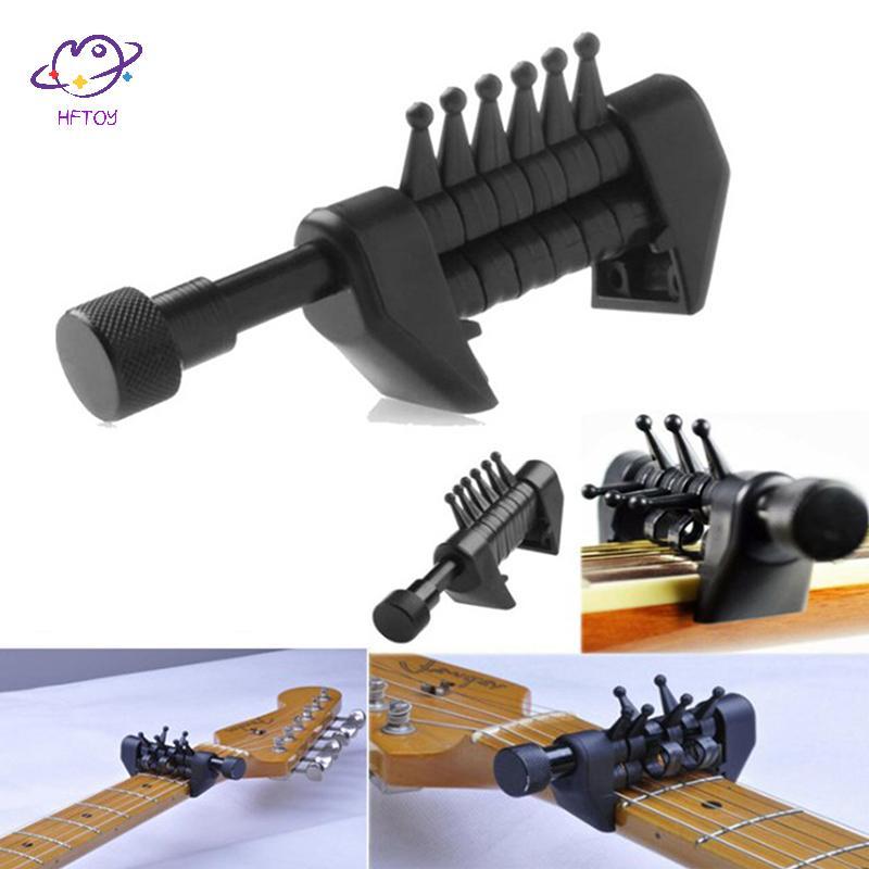HFTOY Đàn Guitar Điện Di Động Hợp Âm Dây Kẹp Đàn Guitar Acoustic Chỉnh Kẹp Nhạc Cụ Phụ Kiện ~