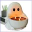 Ghost Candlestick Holder Trang trí theo mùa Trang trí nội thất Halloween Nhựa nến Stick Holder Trang trí cho Mantels mueadsyvn