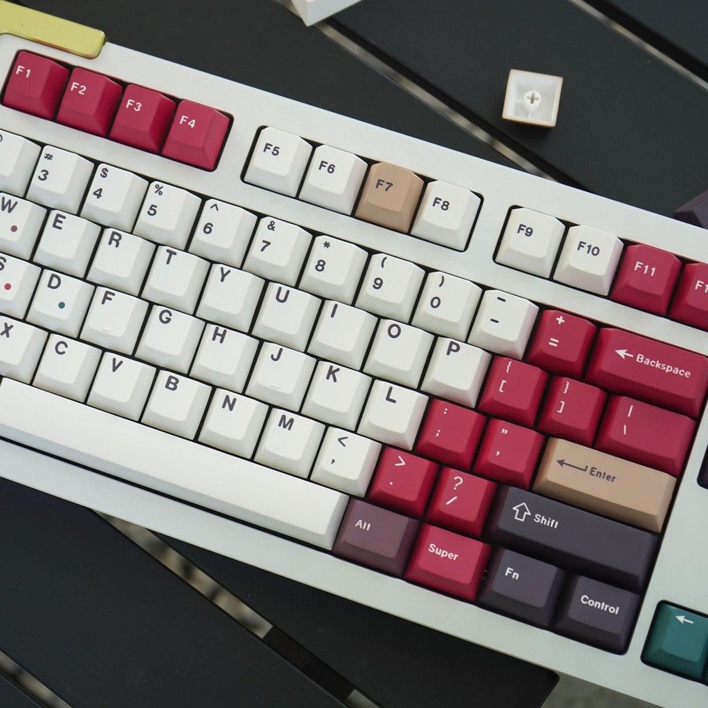 [HỎA TỐC HN - HCM] Bộ nút bàn phím cơ | Keycap Mintcaps Cherry Mixed Light R2 PBT Dyesub - Base | BigBuy360 - bigbuy360.vn
