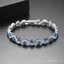 Vòng Tay Trái Tim Đồng Kẻ Sọc AAA Zircon Thời Trang Nhiều Màu Sắc Hình Sóng Vòng Tay Nữ Tinh Tế Hình Chữ S Vòng Tay Nhà Sản Xuất