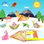 HFTOY Origami Sách Trẻ Em Handmade DIY Làm Vật Liệu Mẫu Giáo Giấy Màu Đồ Chơi Giấy Handmade ~