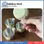 Bình uống nước trẻ em bằng thép 316 có tay cầm Cốc tập luyện chống rò rỉ cho trẻ mới biết đi cho nước ép sữa tại nhà hoặc nhà trẻ