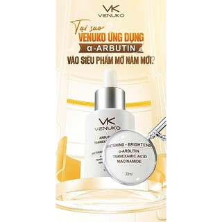 Kem sáng da Venuko Arbutin tinh chất giúp mờ và thâm nám tự nhiên lành tính