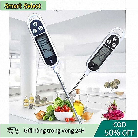 【COD】Nhiệt kế phòng bếp KAW model TP300 chuyên đo nhiệt độ nước pha sữa và nấu ăn cho kết quả tức thì và đáng tin cậy
