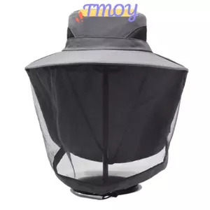 TMOY Mũ Câu Cá Ngoài Trời Chống Muỗi Côn Trùng Mũ Câu Cá Bug Lưới Đầu Lưới Bảo Vệ Mặt Mũ Cắm Trại Mũ Câu Cá TMOY