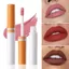 Năm Hộp Matte Lip Gloss Lâu Trôi Nhung Dưỡng Ẩm Hộp Đựng Thuốc Lá Son Môi Son Bóng Không Phai Màu Chống Dính Cup Lip