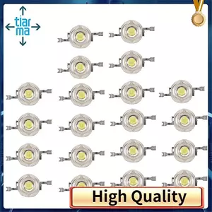 20 Chiếc Công Suất Cao 2 Pin 3W Trắng LED Hạt Emitters 170-190Lm 6000K