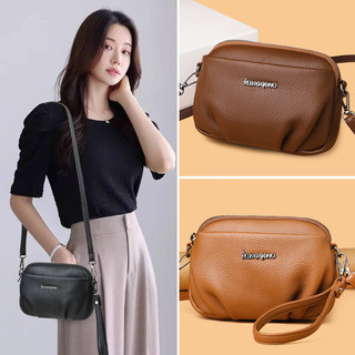 Túi đeo vai nữ, túi đeo chéo, túi đựng điện thoại di động, túi đeo tay hai lớp nhẹ và thời trang phong cách Hàn Quốc, túi xách nữ