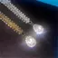 Bluelover Pha Lê Trước Nelace Nữ Pha Lê sel Tóc Tiara Giọt Nước Tóc Mới