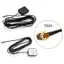 {TB & Bag} Ăng-ten GPS trên ô tô có đầu nối SMA Male Cáp 3 mét Phạm vi mở rộng cho bảng điều khiển ô tô.