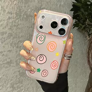 Kẹo vòng màu sắc Ứng dụng iPhone 1716/15/14promax trường hợp 13pro11 All Inclusive