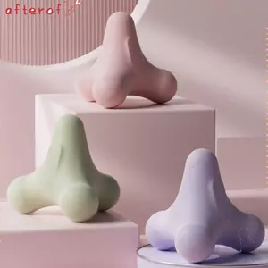 AFTEROF Bóng Fascial Bốn Góc, Bóng Massage Plantar Di Động, Thư Giãn Kinh Tuyến Vai Cổ Eo Tay Giảm Đau nhức Bóng Thể Dục