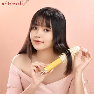 Lược Đệm Không Khí AFTEROF, Có Móng Vuốt Làm Sạch Lược Túi Khí ABS, Tạo Kiểu Lược Tròn Răng Đa Năng Xoăn Tóc Dính Nữ