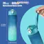 TMOY 800ml / 28oz Bình Nước Thể Thao Dung Tích Lớn Chống Rò Rỉ Cốc Nhựa Nhiều Màu Sắc Uống Ngoài Trời Du Lịch Di Động Tập Gym Thể Dục Bình TMOY