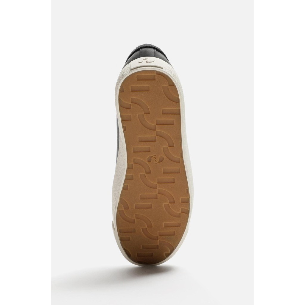 Giày sneaker Zara ORIGINS Leather Black chính hãng - Da thật - Đen