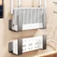 Giá đỡ vị trí Wifi GILL, Không cần khoan Bộ định tuyến đa chức năng Giá đỡ dải nguồn, Giá đỡ hỗ trợ tường tiết kiệm không gian bằng thép Carbon