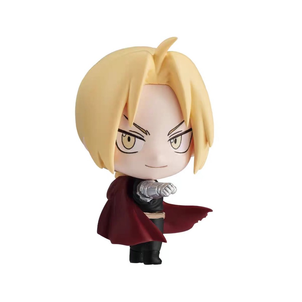 [BTF] Hàng có sẵn BANDAI Gashapon Dây thép Nhà giả kim Đồ trang trí búp bê đứng Edward Lisa JKK4