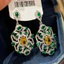 Hàn Quốc Hàn Quốc Tinh Tế Hoa Zircon Thanh Lịch Phong Cách Mới Nhẹ Bông Tai Sang Trọng Bán Buôn