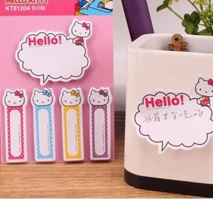 Giấy ghi chú Kitty - 1 tệp, 4 thanh tiện dụng cho ghi chép dễ dàng.