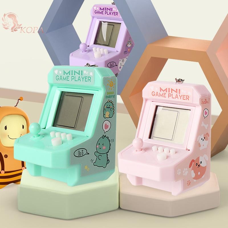 Máy chơi Game di động KOPA có móc khóa Trẻ em Câu đố cầm tay Retro Arcade VN
