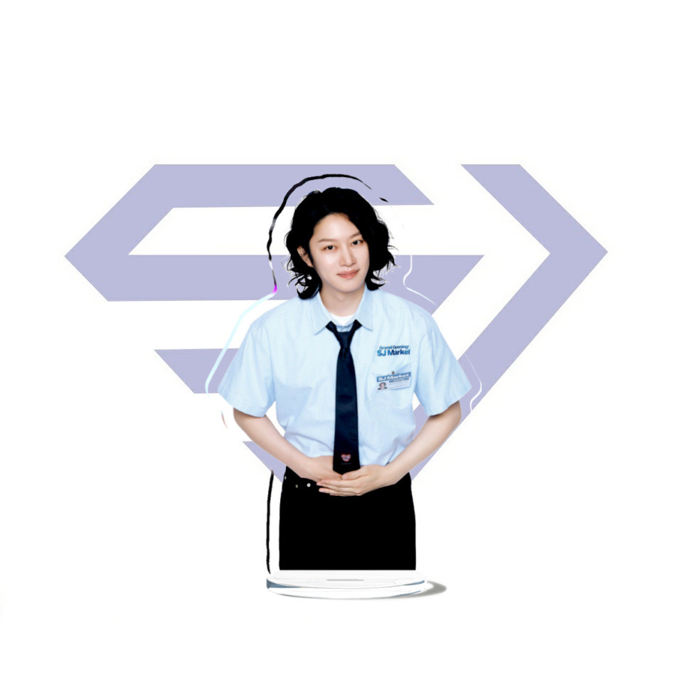 SQ3 SUPER JUNIOR Đứng Đĩa Kỷ Niệm 20 NĂM TOUR SUPER SHOW 10 Acrylic Tấm Giá Đỡ Để Bàn Trang Trí QS3