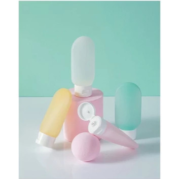 (SET 3 lọ) Lọ chiết mỹ phẩm dầu gội sữa tắm 60ml tiện lợi chất liệu nhựa dẻo siêu bền