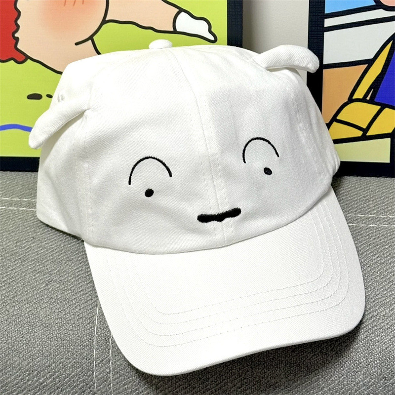Mũ bóng chày Crayon Shin Chan - Mũ Cotton đa năng phong cách Hàn Quốc