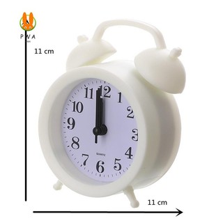 Đồng hồ báo thức để bàn im lặng cho trẻ em - Đồng hồ đơn giản Mini bền bỉ dành cho người ngủ nặng