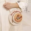 SQ11 Túi đeo vai Hello Kitty Disney Sunhat mới Túi xách thiết kế đa năng dễ thương Thích hợp để đi lại